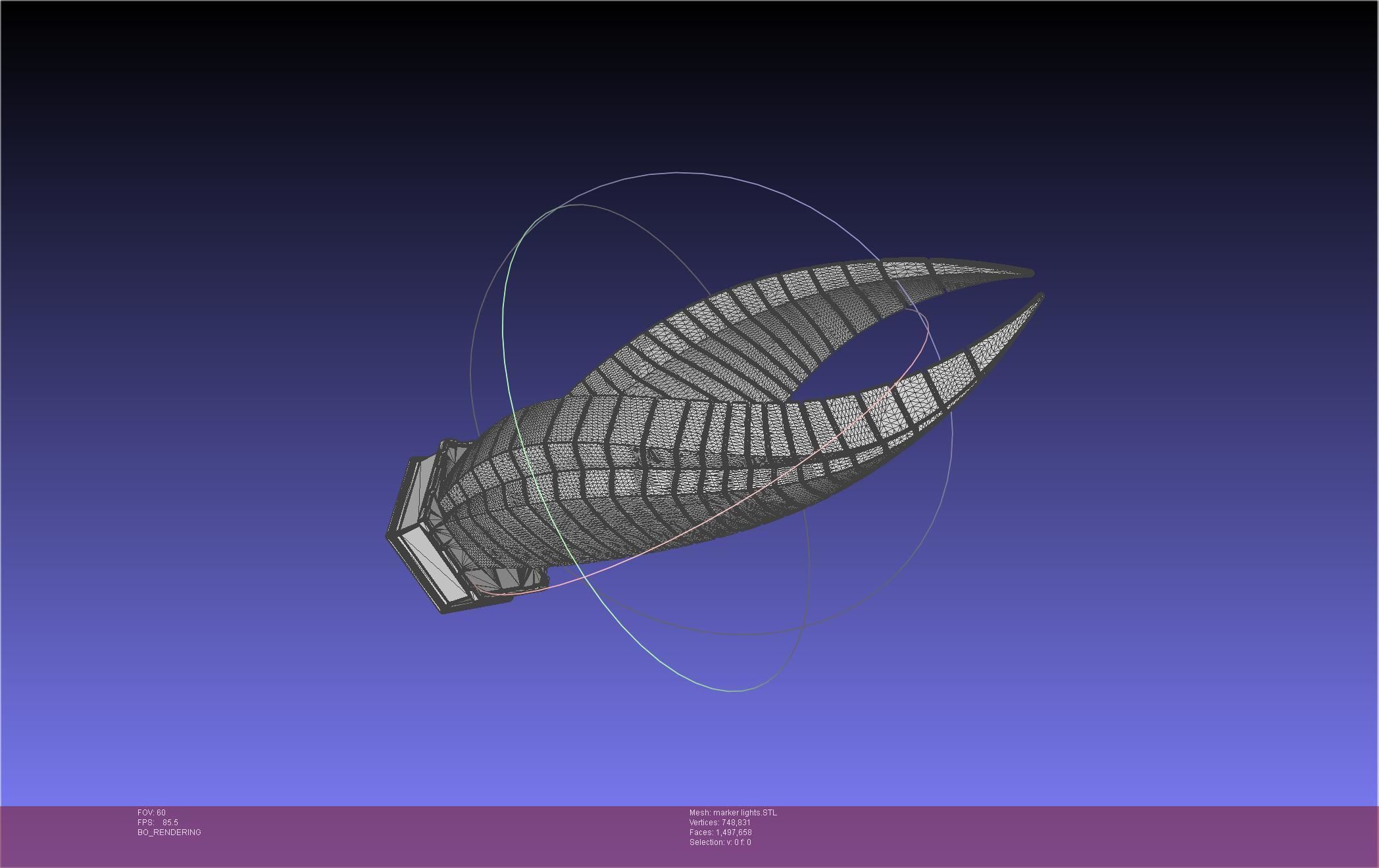 Dead Space Marker Printable Desk Or Lamp Model 3D print model_61