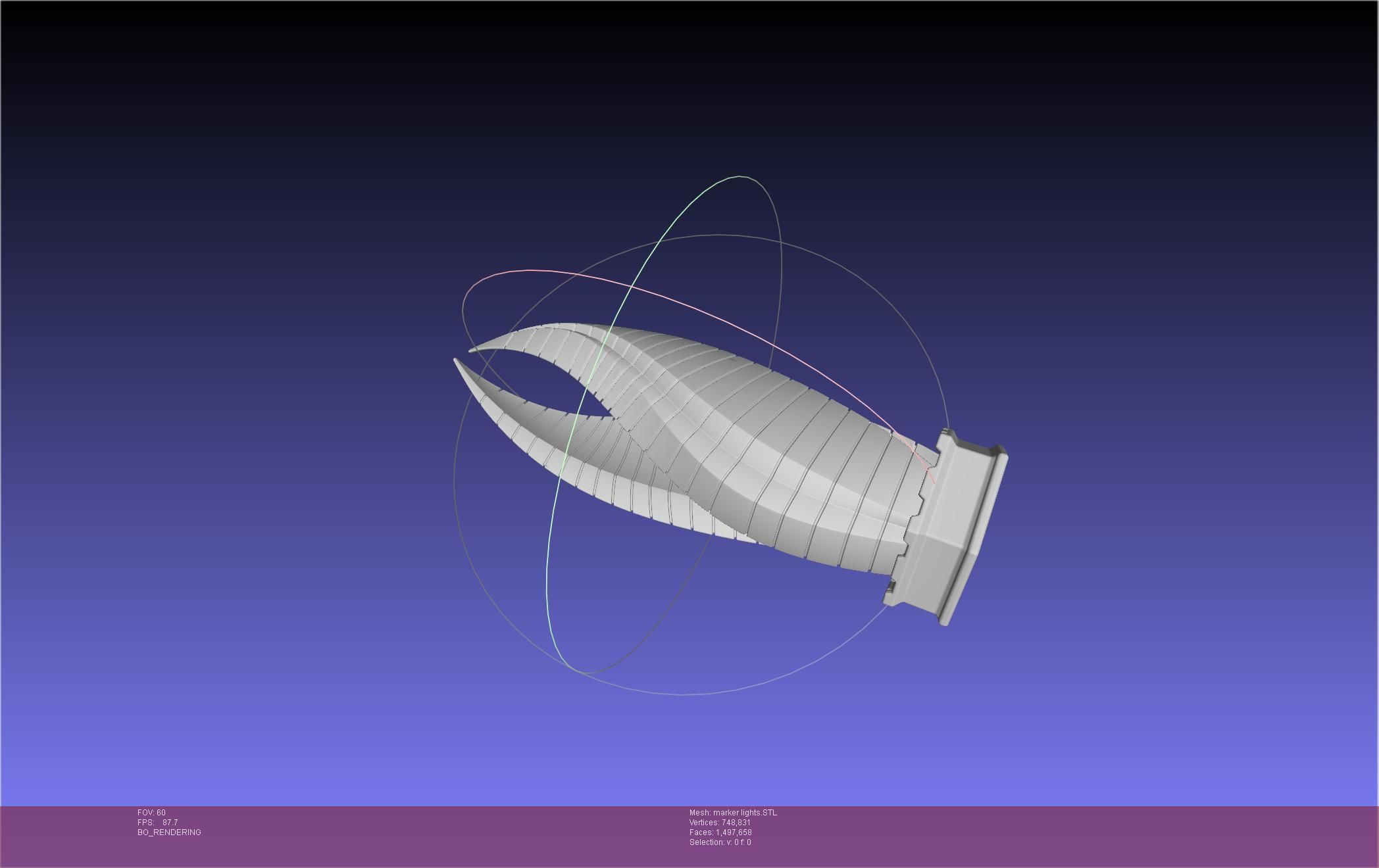 Dead Space Marker Printable Desk Or Lamp Model 3D print model_52