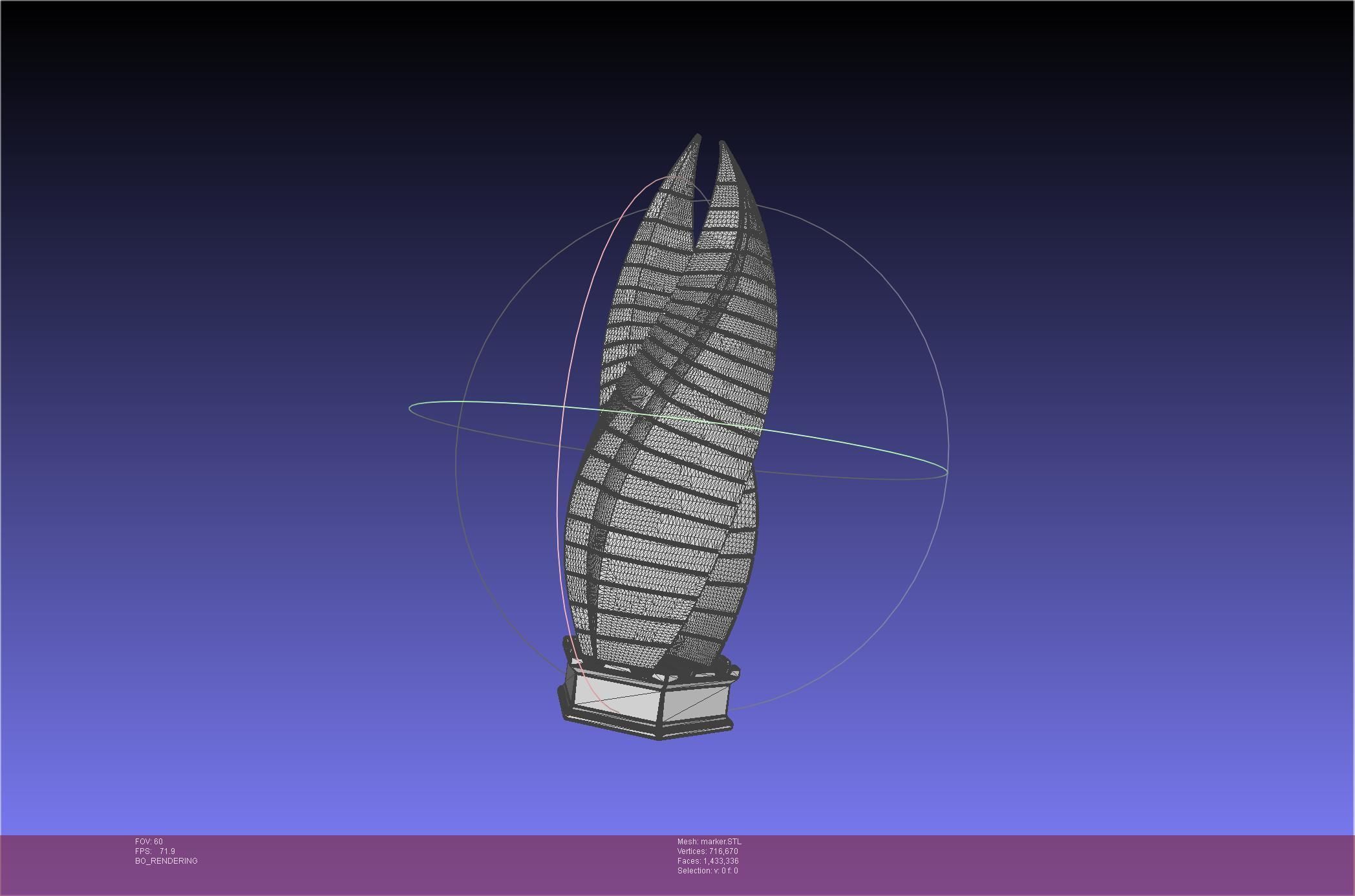 Dead Space Marker Printable Desk Or Lamp Model 3D print model_42