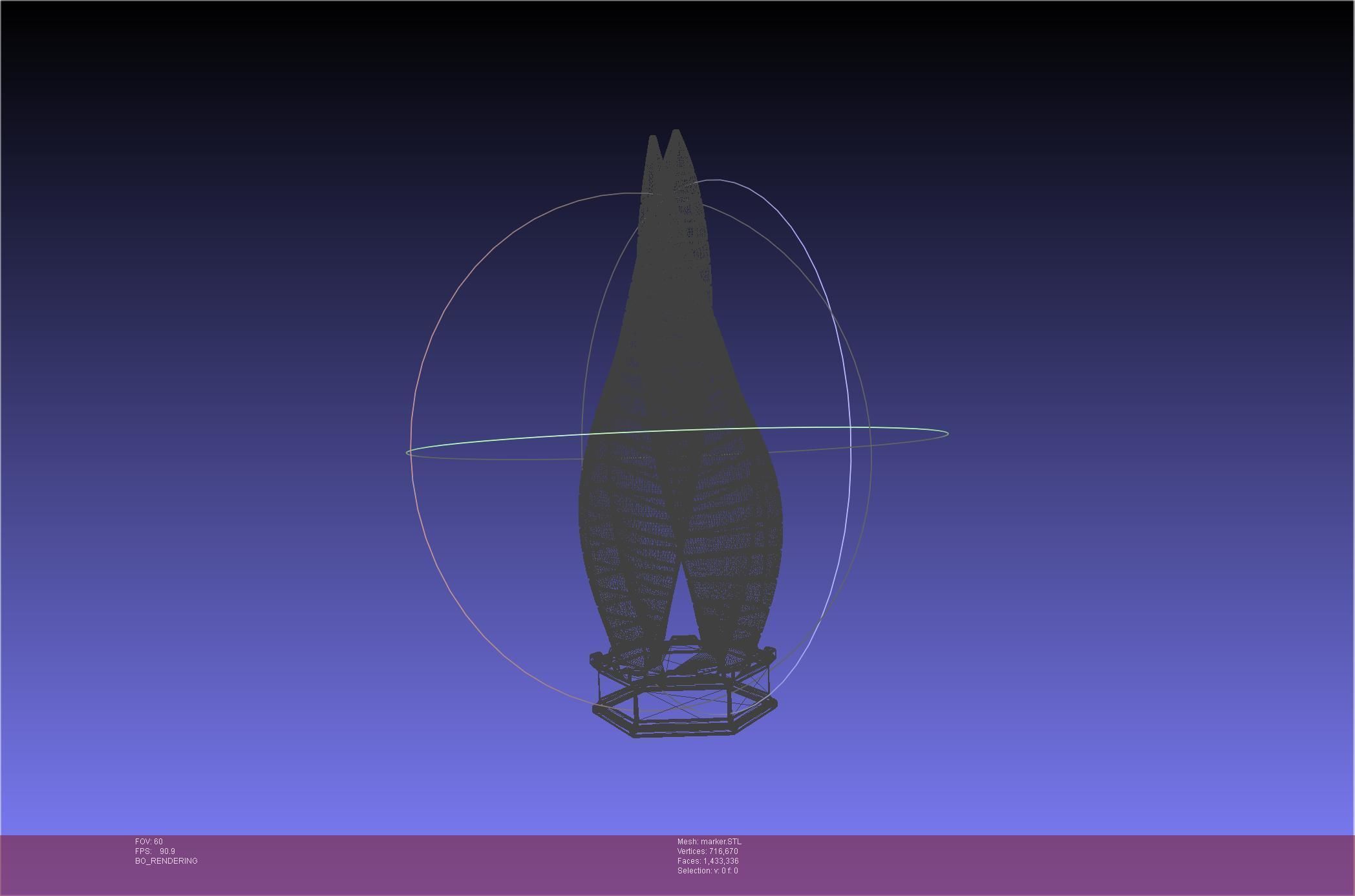 Dead Space Marker Printable Desk Or Lamp Model 3D print model_41