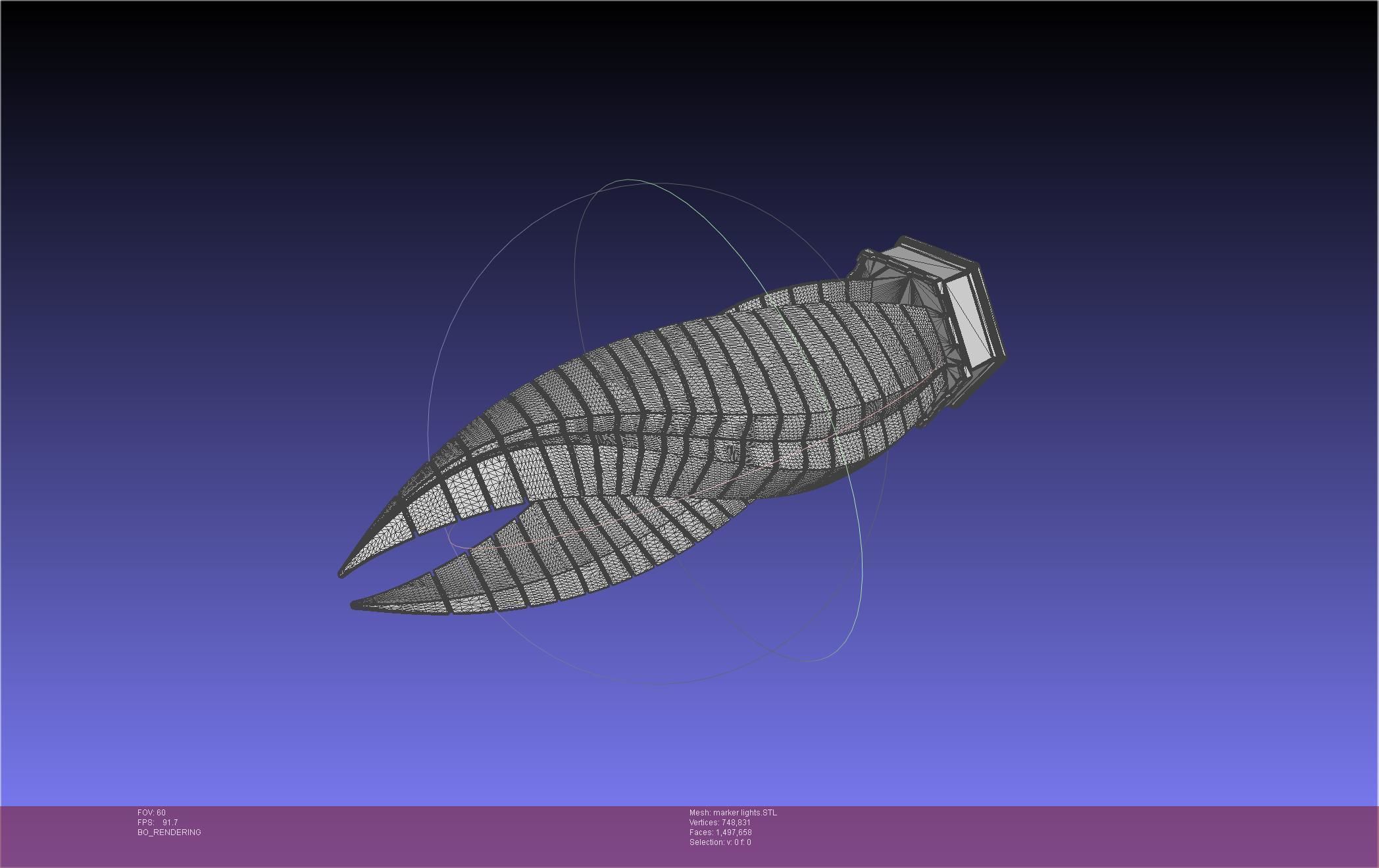 Dead Space Marker Printable Desk Or Lamp Model 3D print model_63