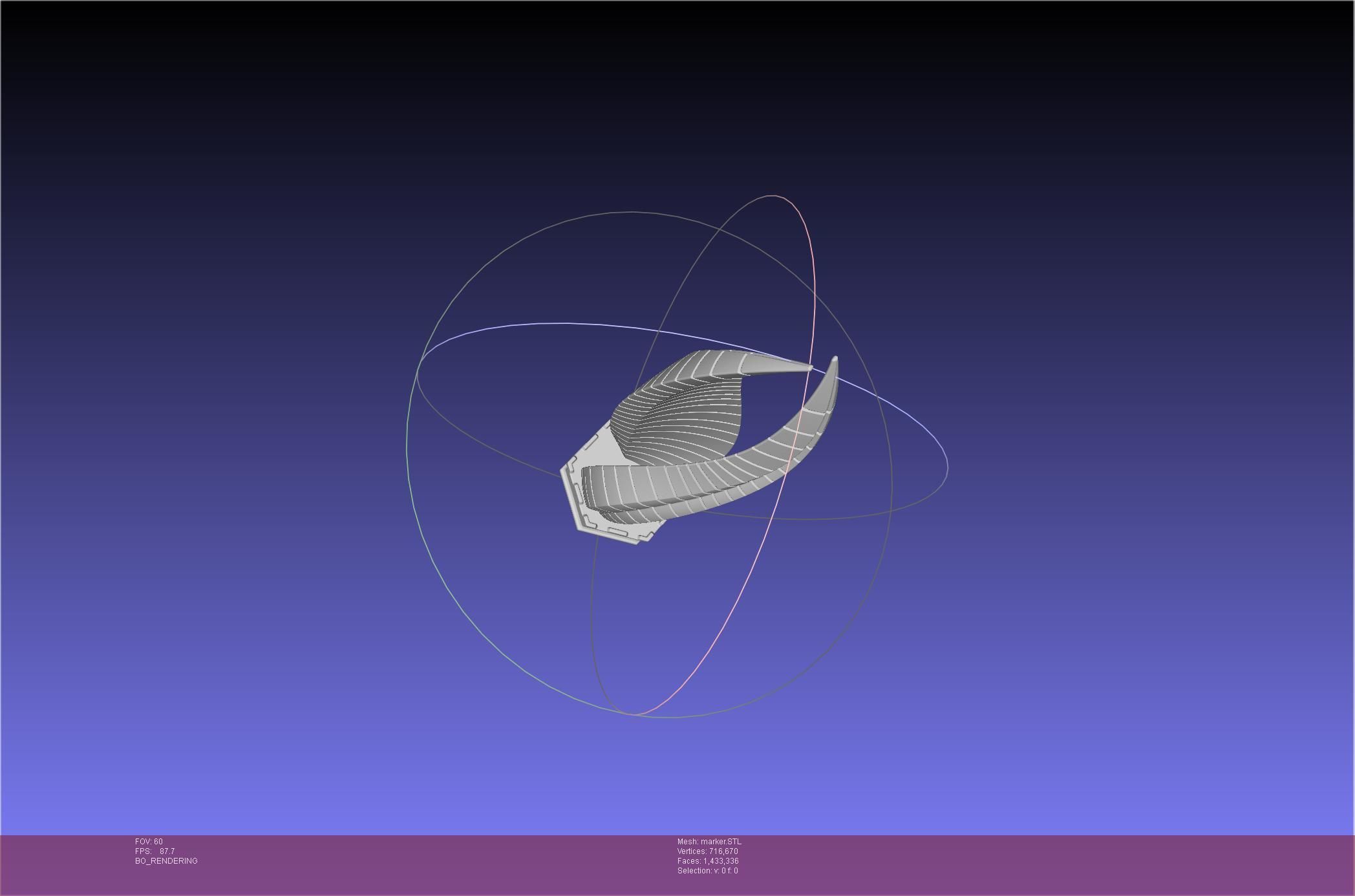 Dead Space Marker Printable Desk Or Lamp Model 3D print model_19