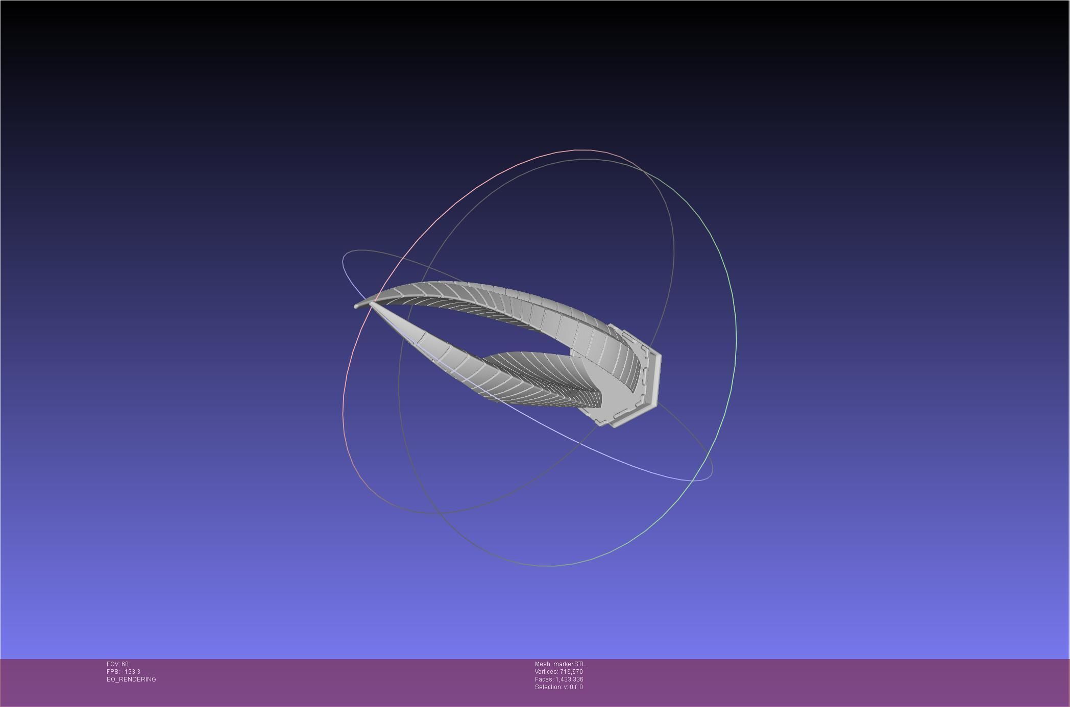 Dead Space Marker Printable Desk Or Lamp Model 3D print model_20