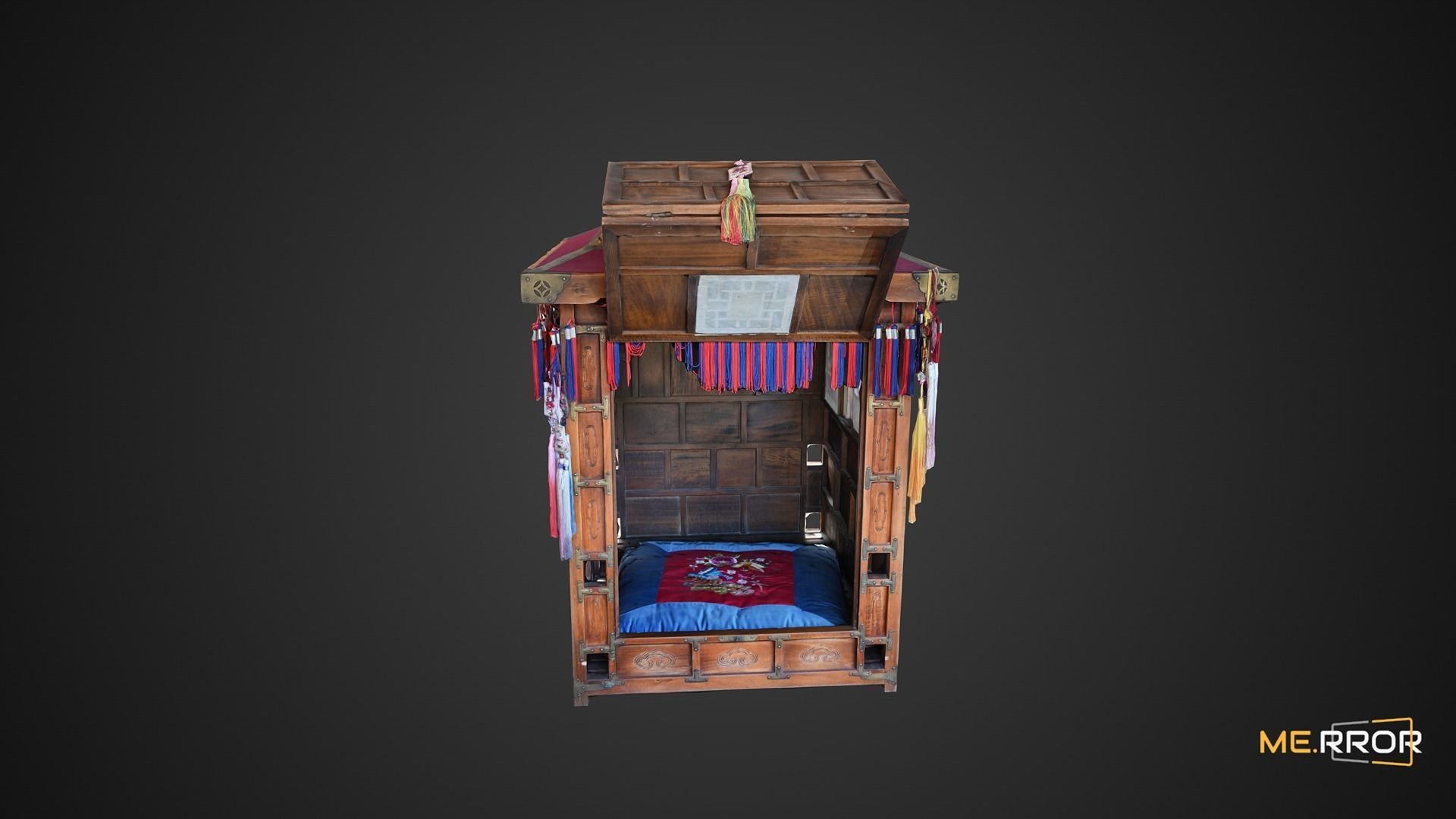 Korean Palanquin 3D model_5