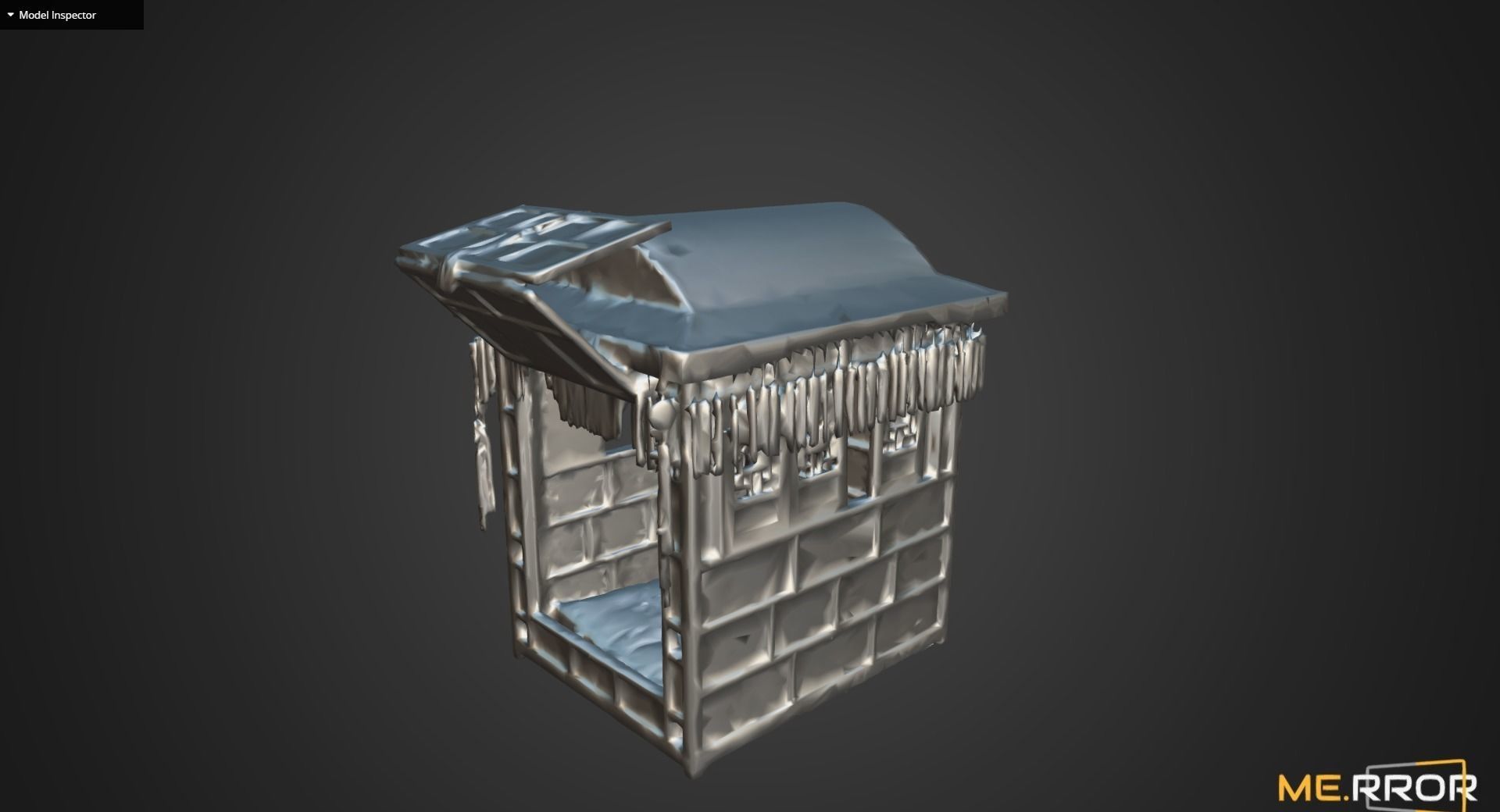 Korean Palanquin 3D model_10