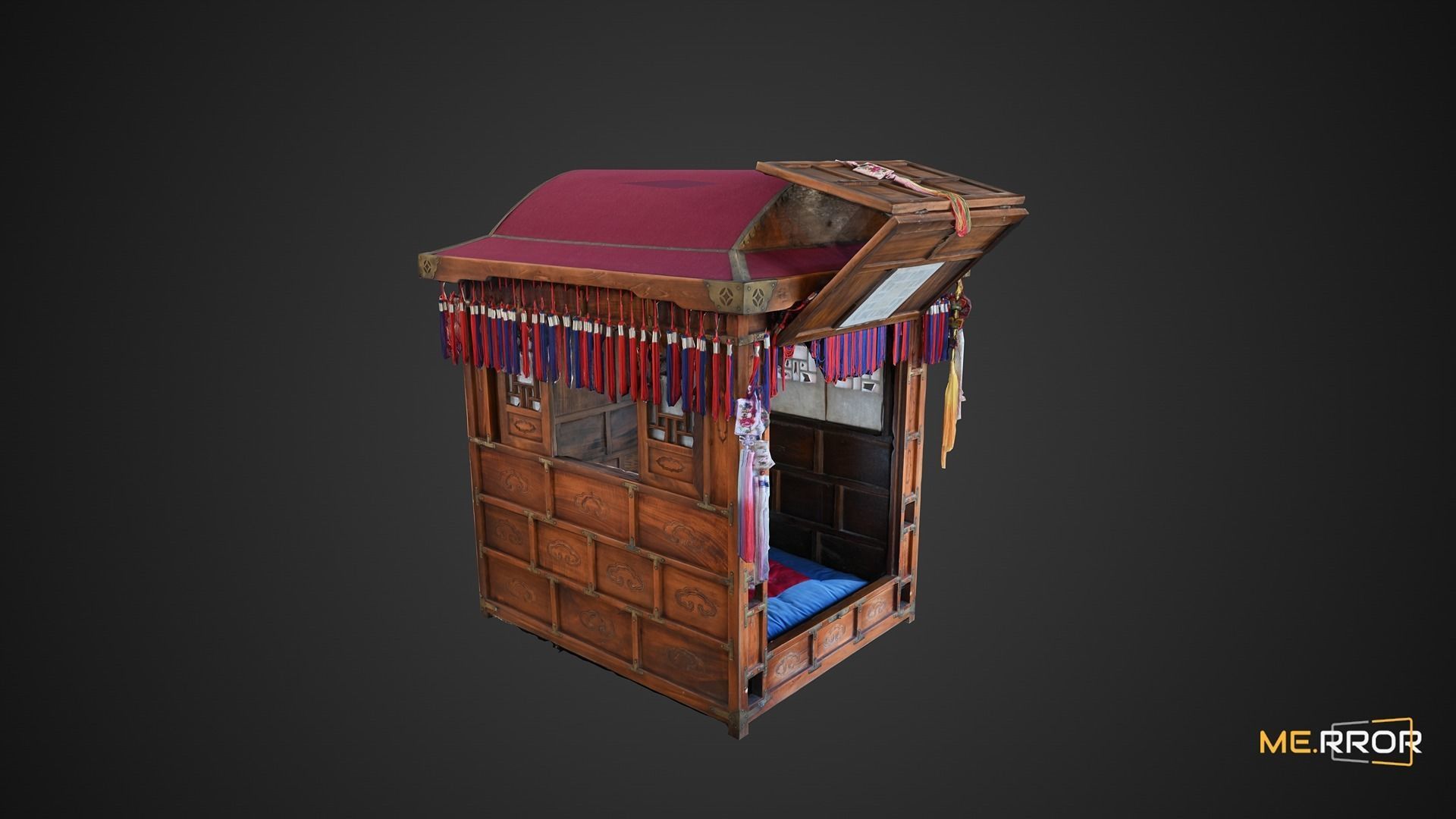 Korean Palanquin 3D model_4