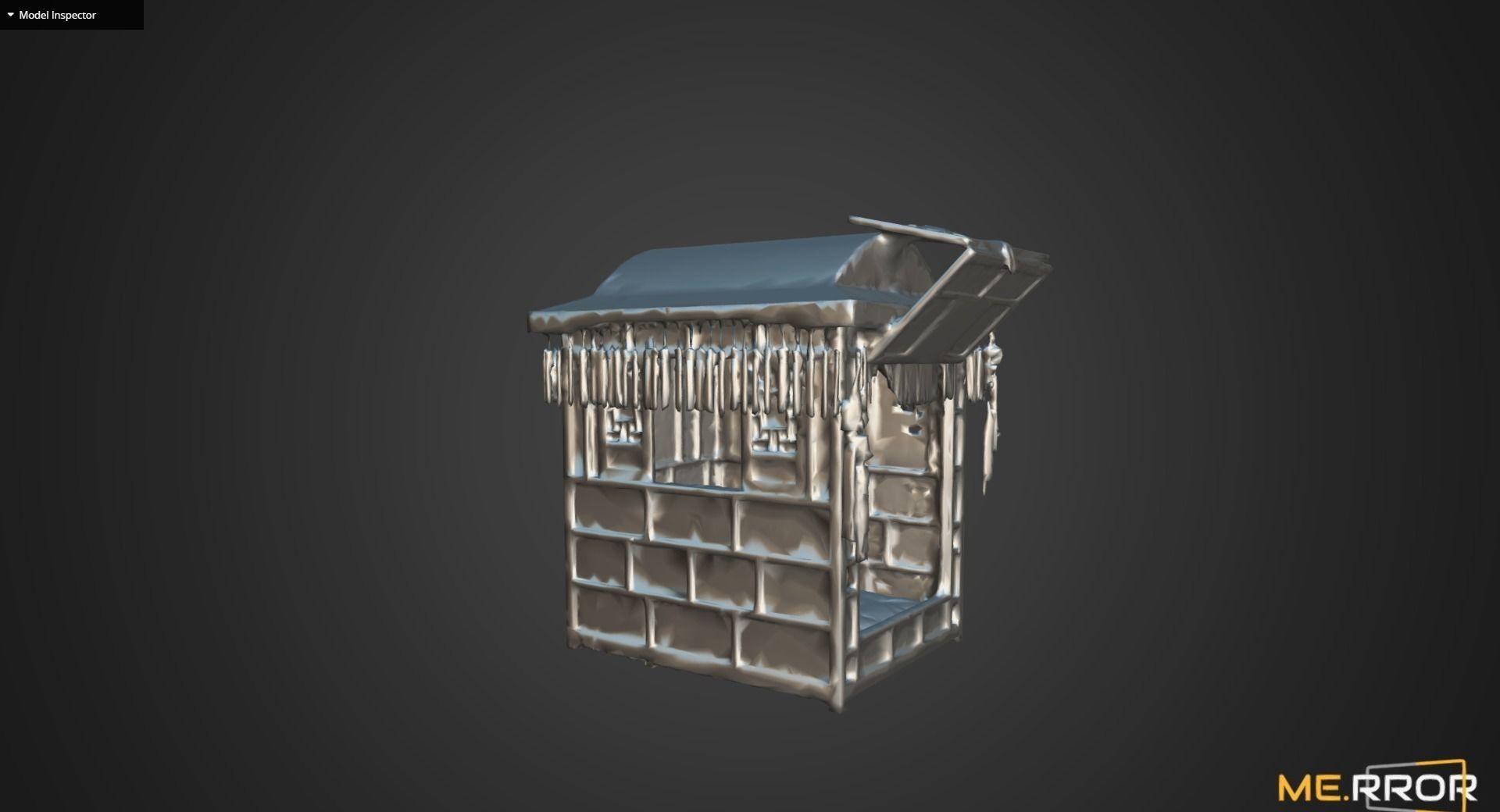 Korean Palanquin 3D model_12
