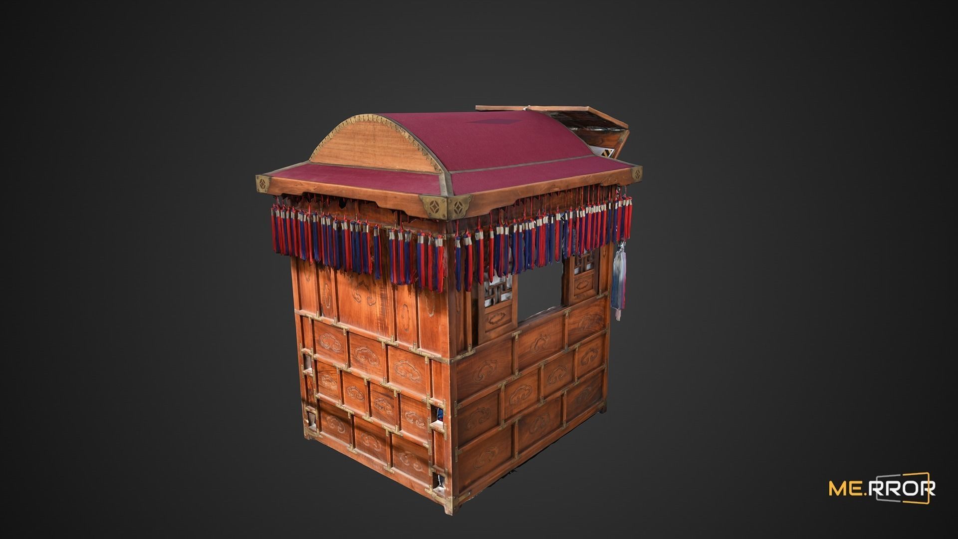 Korean Palanquin 3D model_2