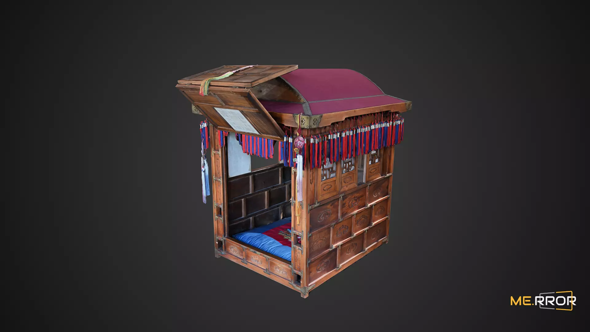 Korean Palanquin 3D model_0