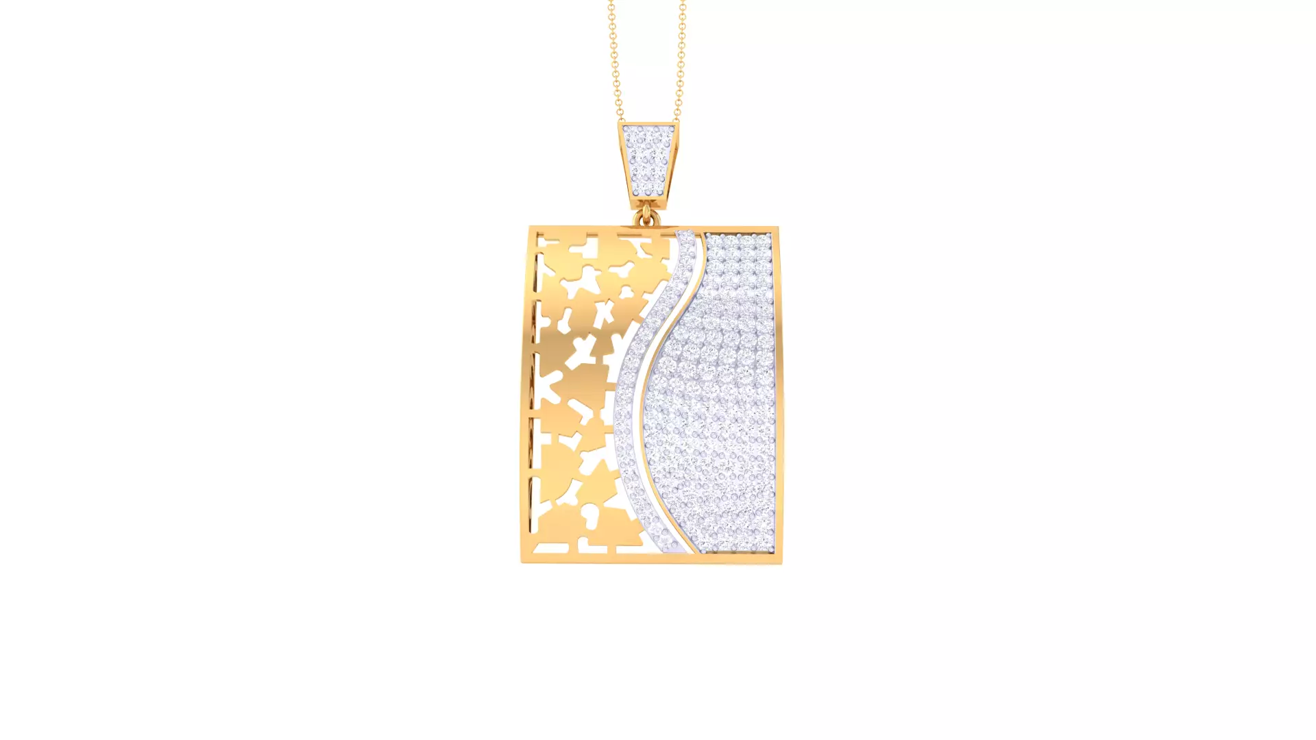 Women Pendant 3dm STL OBJ FBX Renders Details 3D print model_0