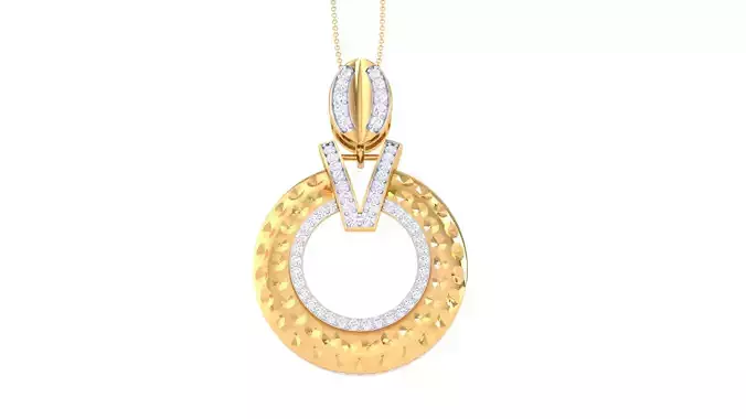 Women Pendant 3dm STL OBJ FBX Renders Details