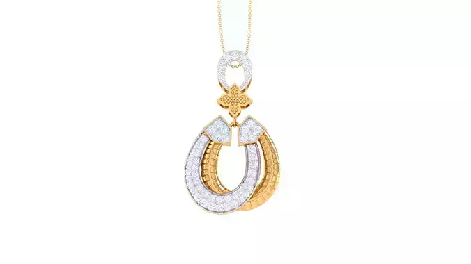 Women Pendant 3dm STL OBJ FBX Renders Details