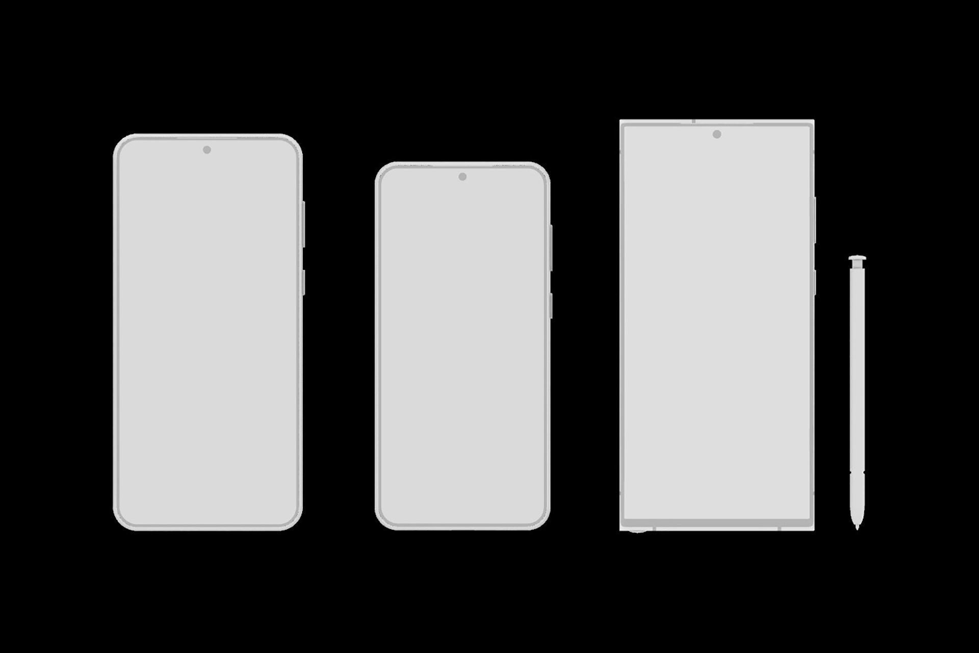 SAMSUNG Galaxy S23 All Series 3D model_18