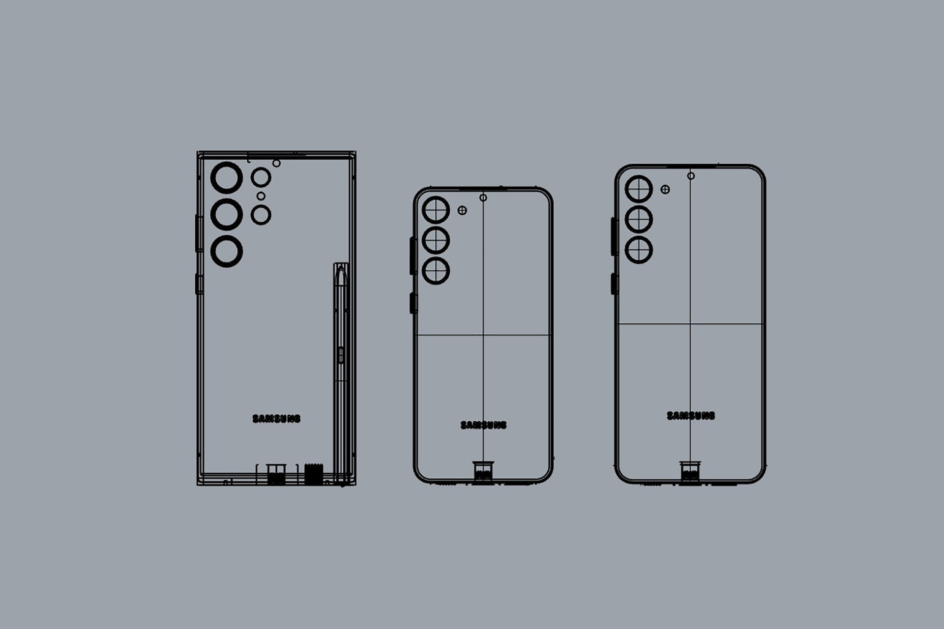 SAMSUNG Galaxy S23 All Series 3D model_16