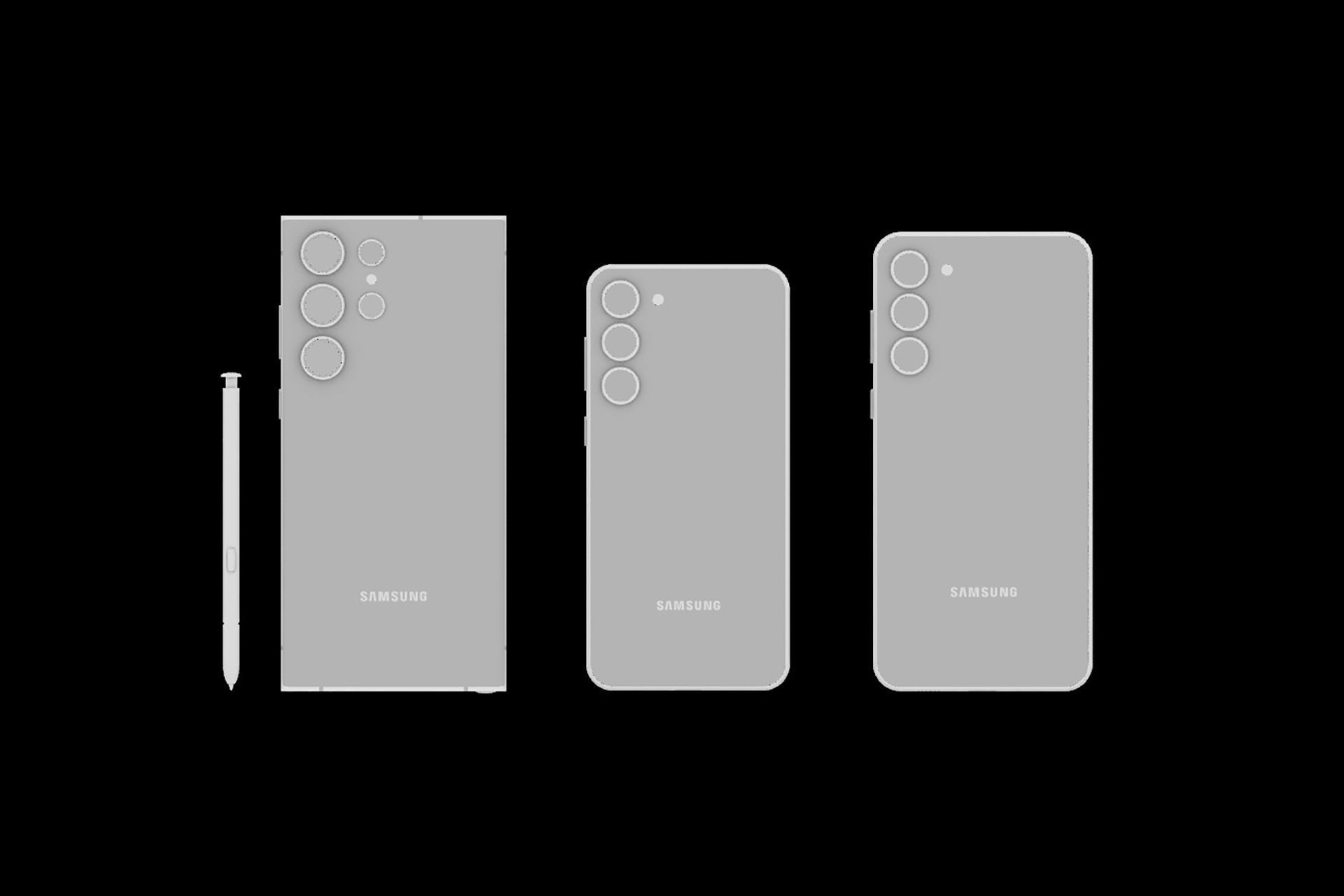 SAMSUNG Galaxy S23 All Series 3D model_17