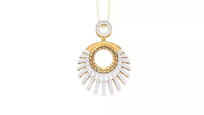 Women Pendant 3dm STL OBJ FBX Renders Details