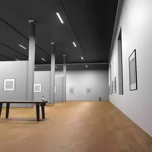 3D ART GALLERY Museum Interior