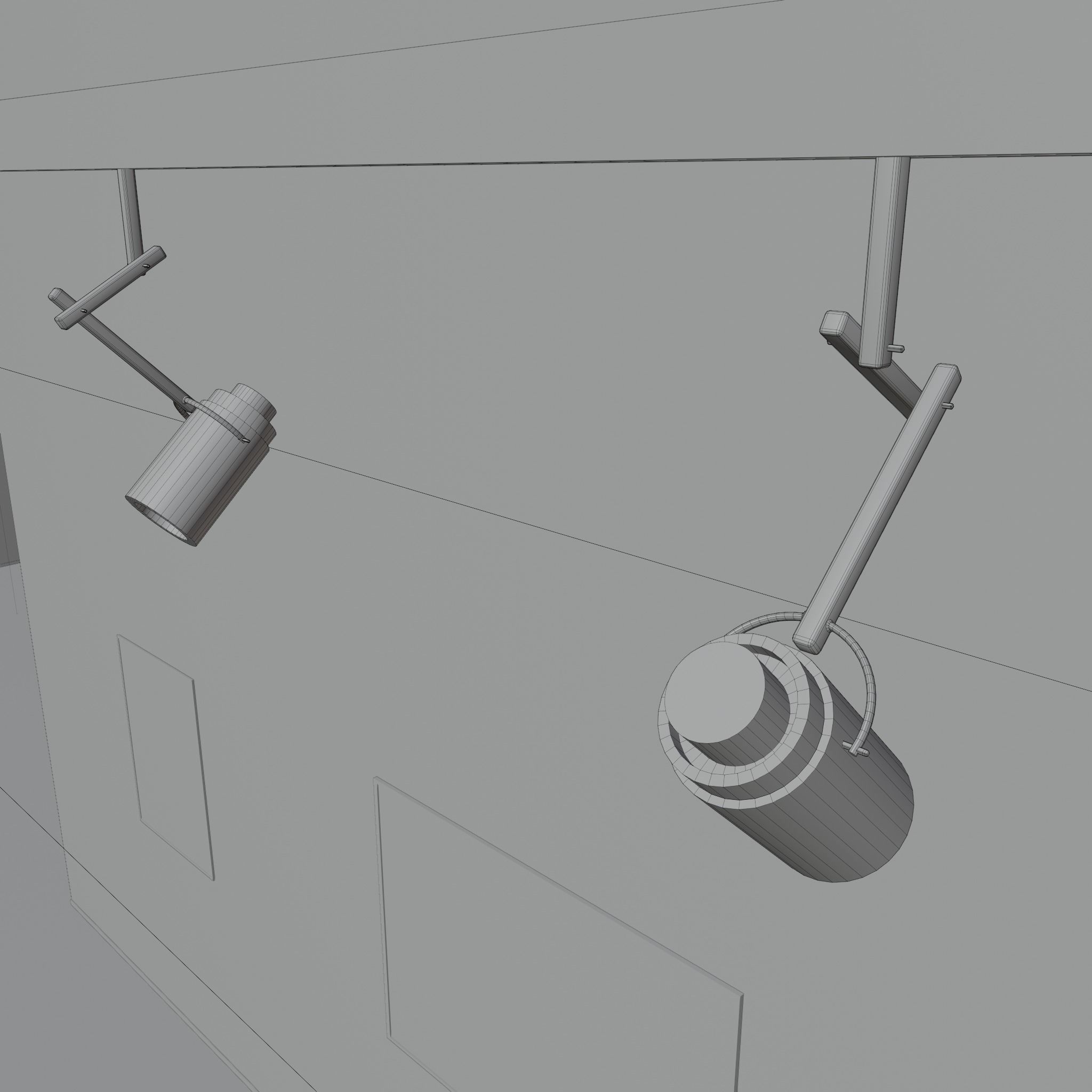 3D ART GALLERY Museum Interior 3D model_10