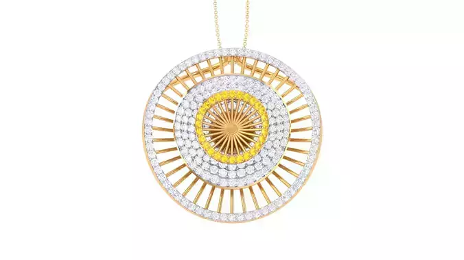 Women Pendant 3dm STL OBJ FBX Renders Details