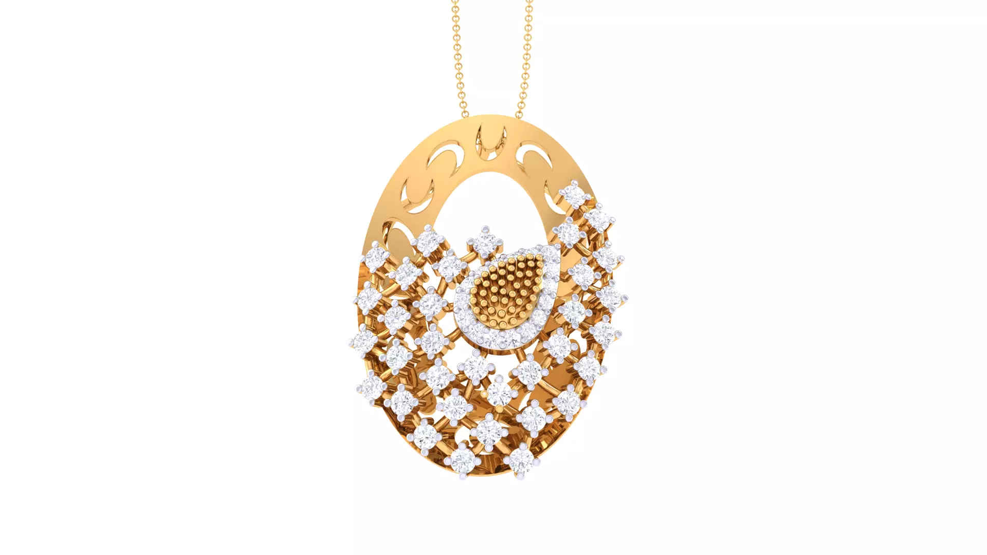 Women Pendant 3dm STL OBJ FBX Renders Details 3D print model_0