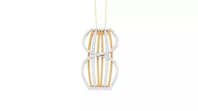 Women Pendant 3dm STL OBJ FBX Renders Details