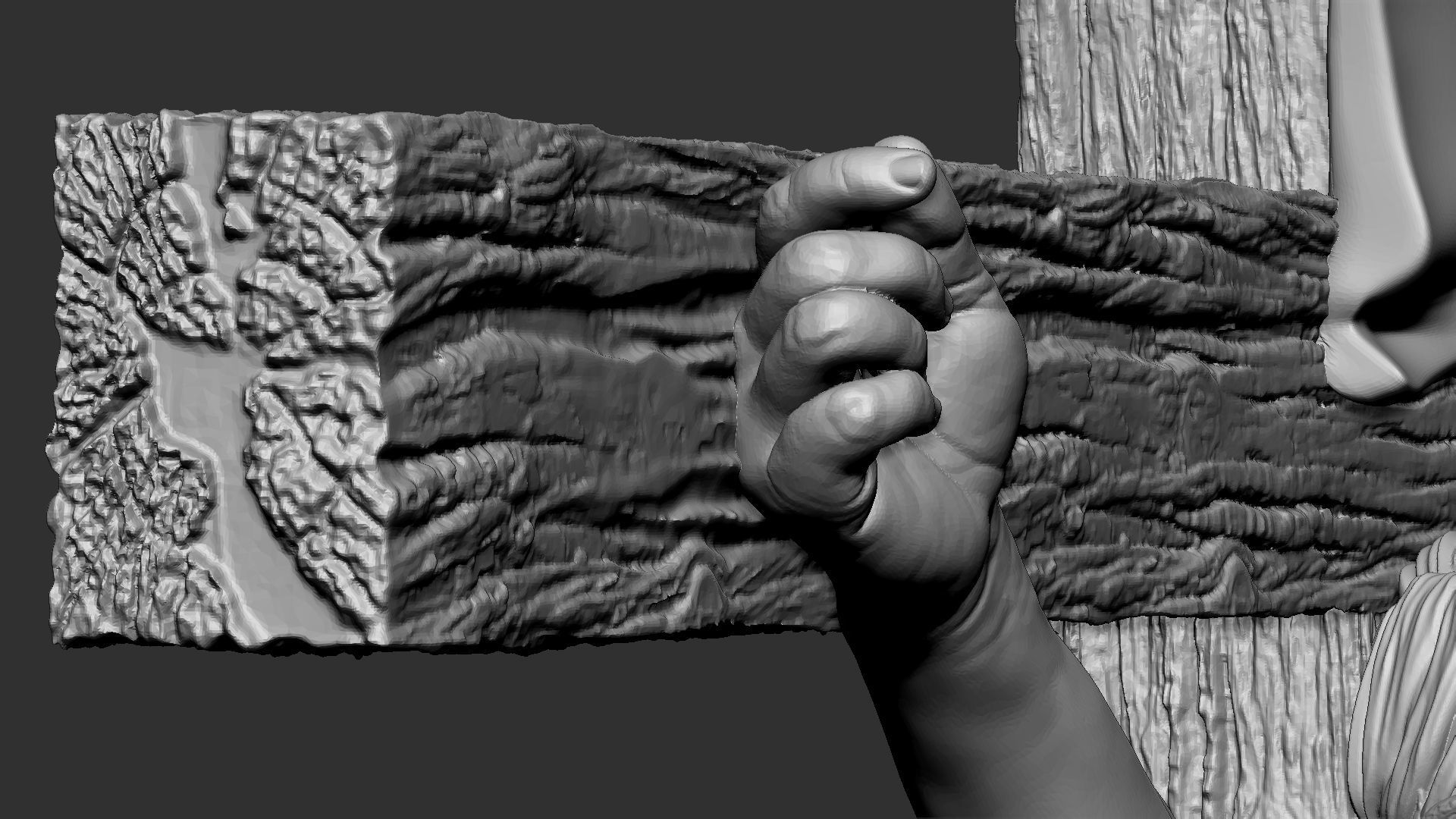 Crucifixion of Jesus Christ v1 3D print model_29