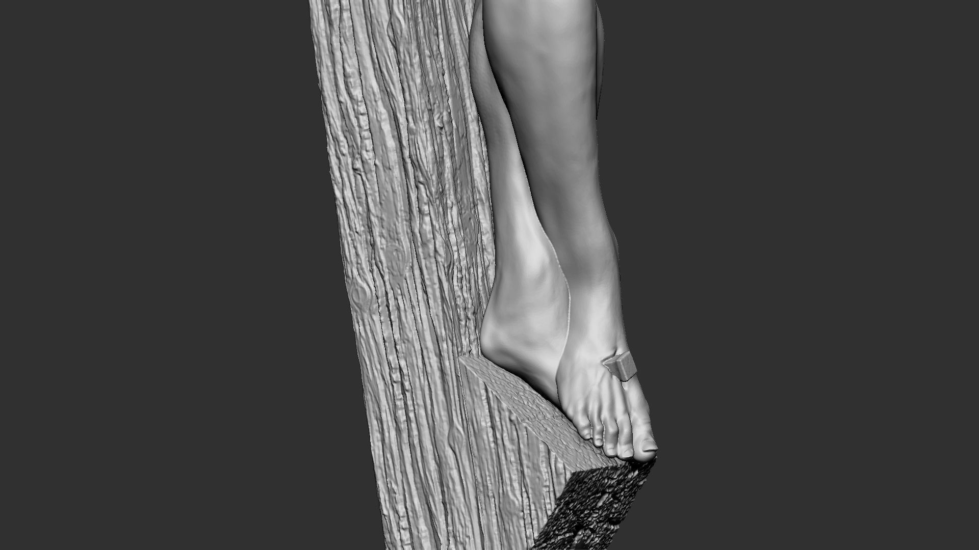 Crucifixion of Jesus Christ v1 3D print model_25