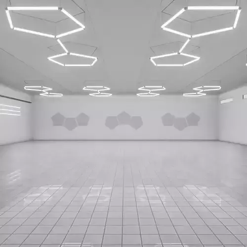 3D SCI-FI ART GALLERY Museum Interior 3D model