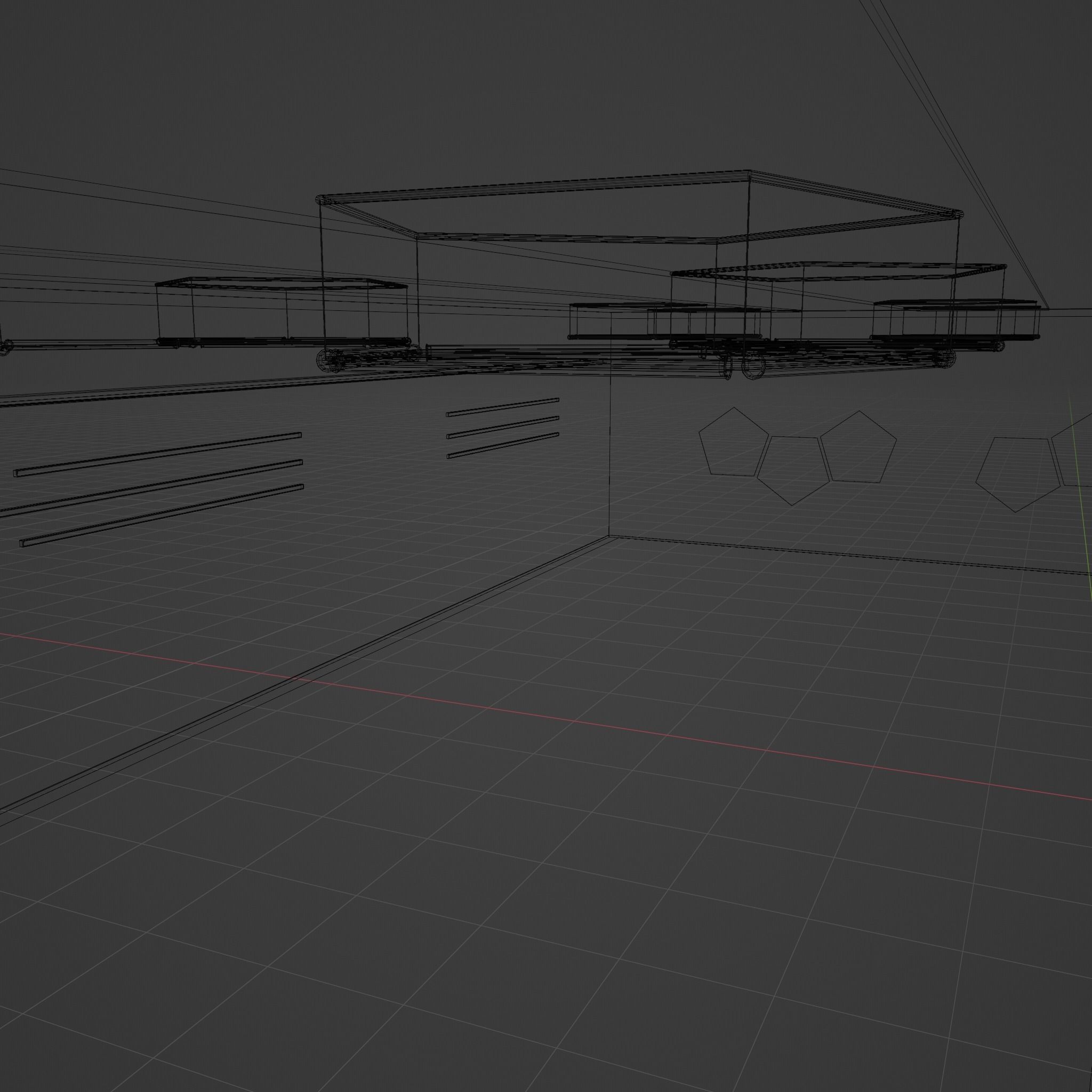 3D SCI-FI ART GALLERY Museum Interior 3D model_6