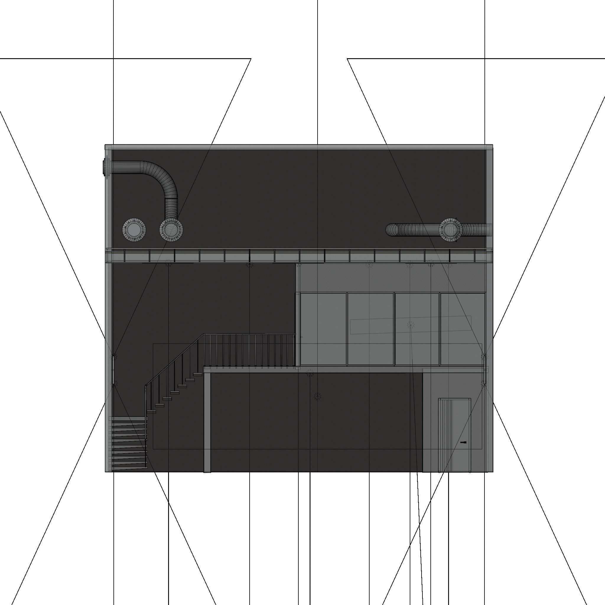 3D Warehouse car studio interior 3D model_21