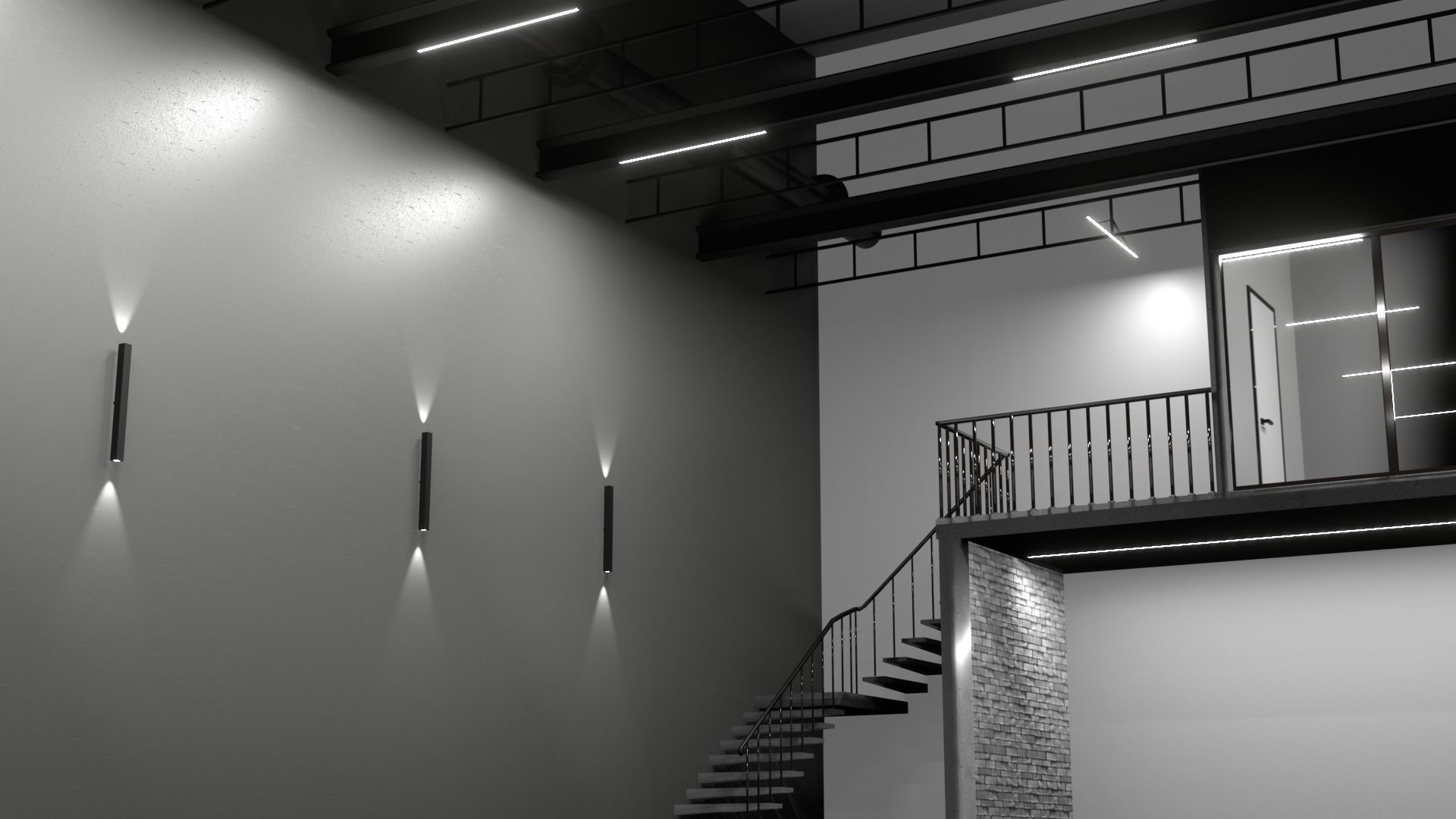 3D Warehouse car studio interior 3D model_1