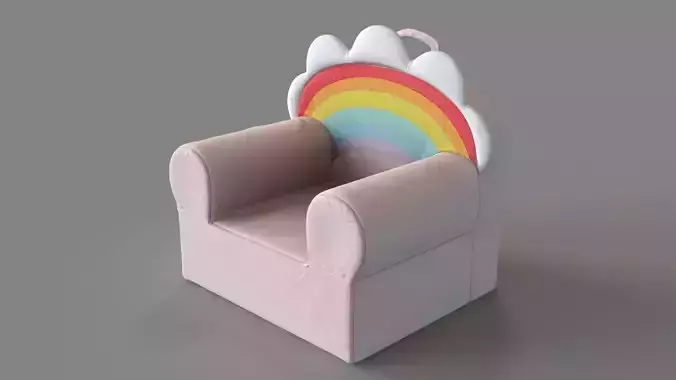 Large Rainbow Nod Chair