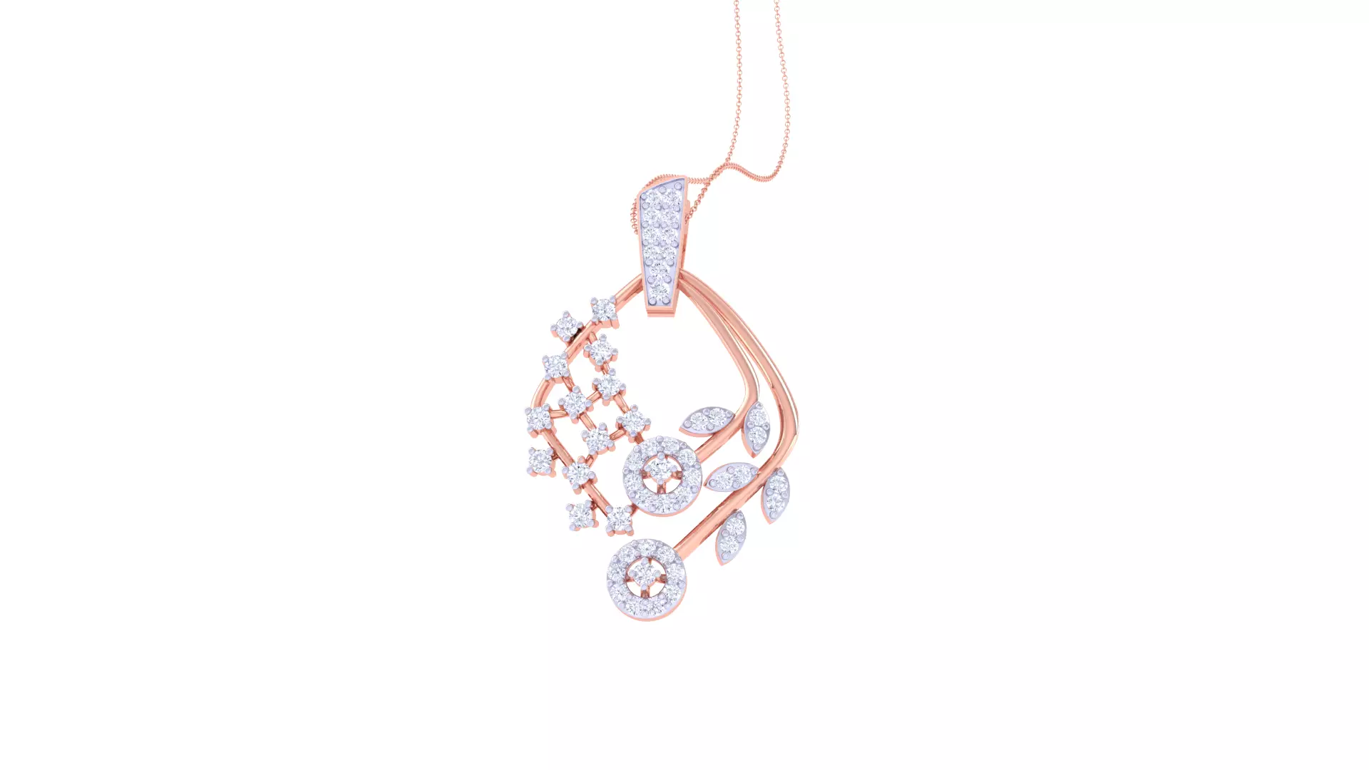 Women Pendant 3dm STL OBJ FBX Renders Details 3D print model_0