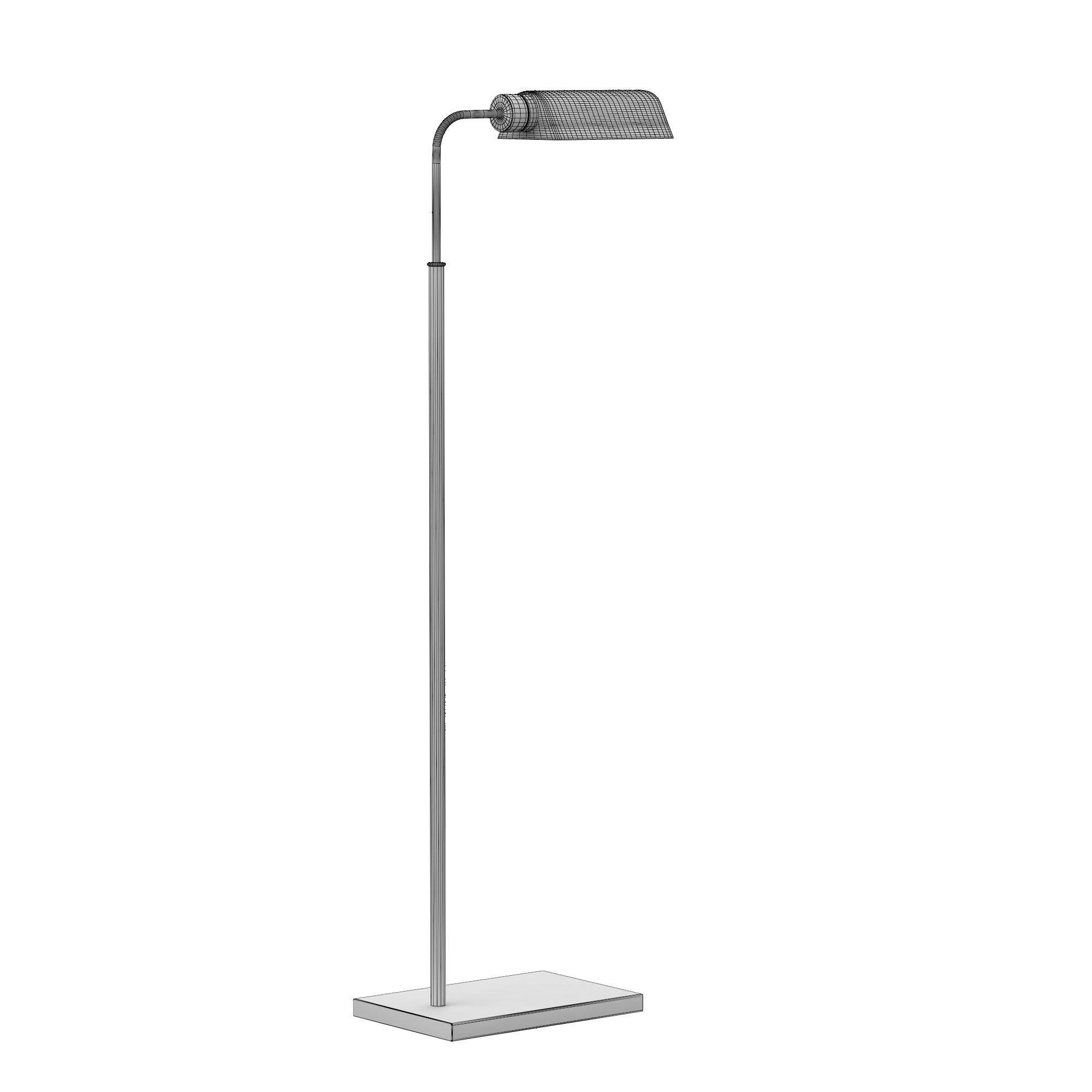CLASSIC ADJUSTABLE TASK FLOOR LAMP 3D model_4
