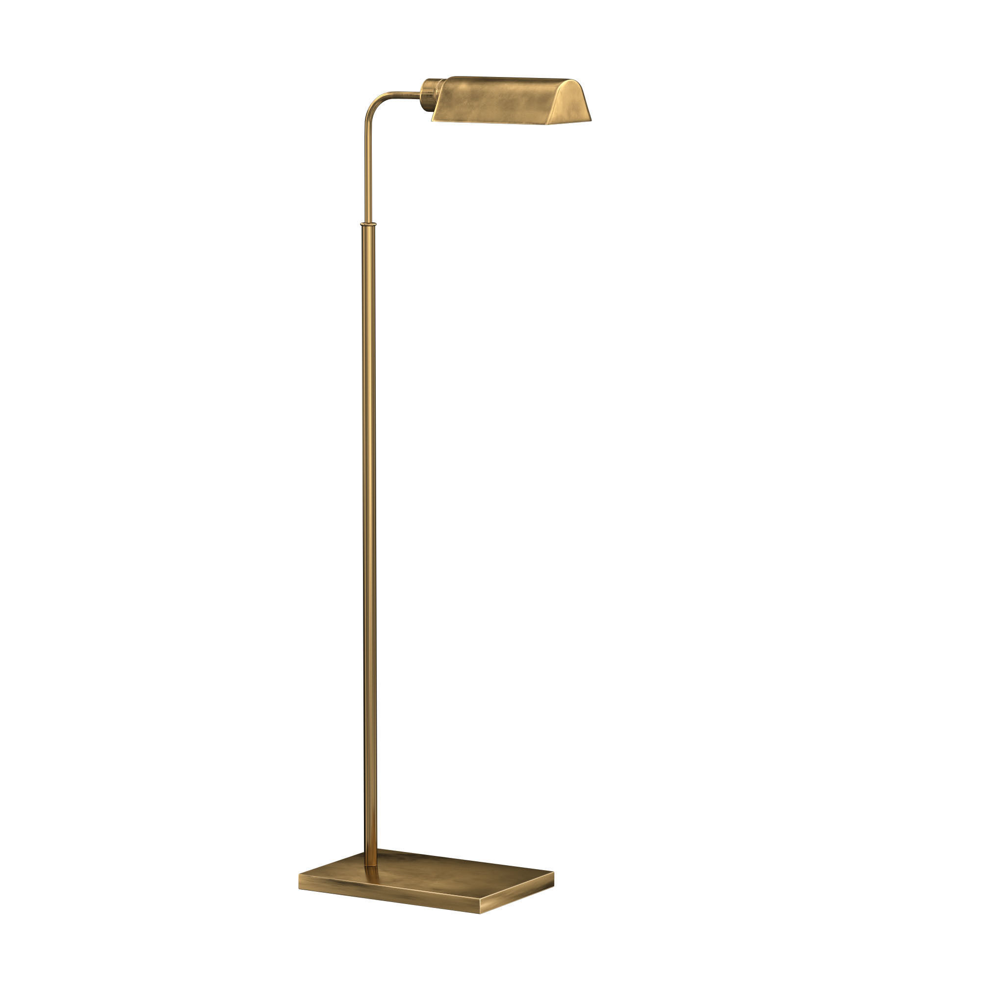 CLASSIC ADJUSTABLE TASK FLOOR LAMP 3D model_1