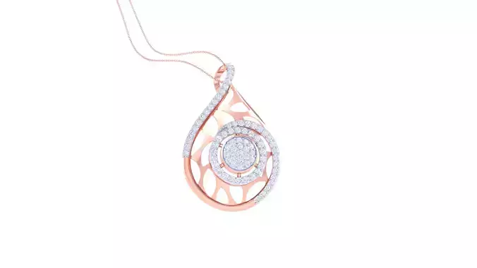Women Pendant 3dm STL OBJ FBX Renders Details 3D print model