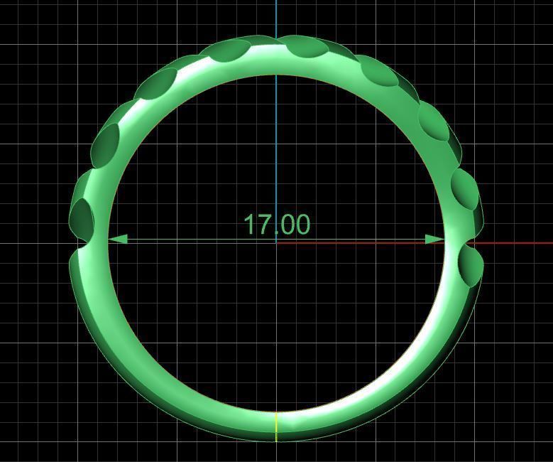 Rope Ring 3d Model 3D print model_15