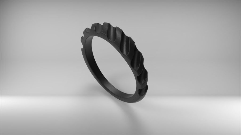 Rope Ring 3d Model 3D print model_17