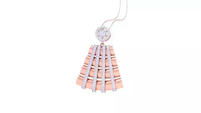 Women Pendant 3dm STL OBJ FBX Renders Details