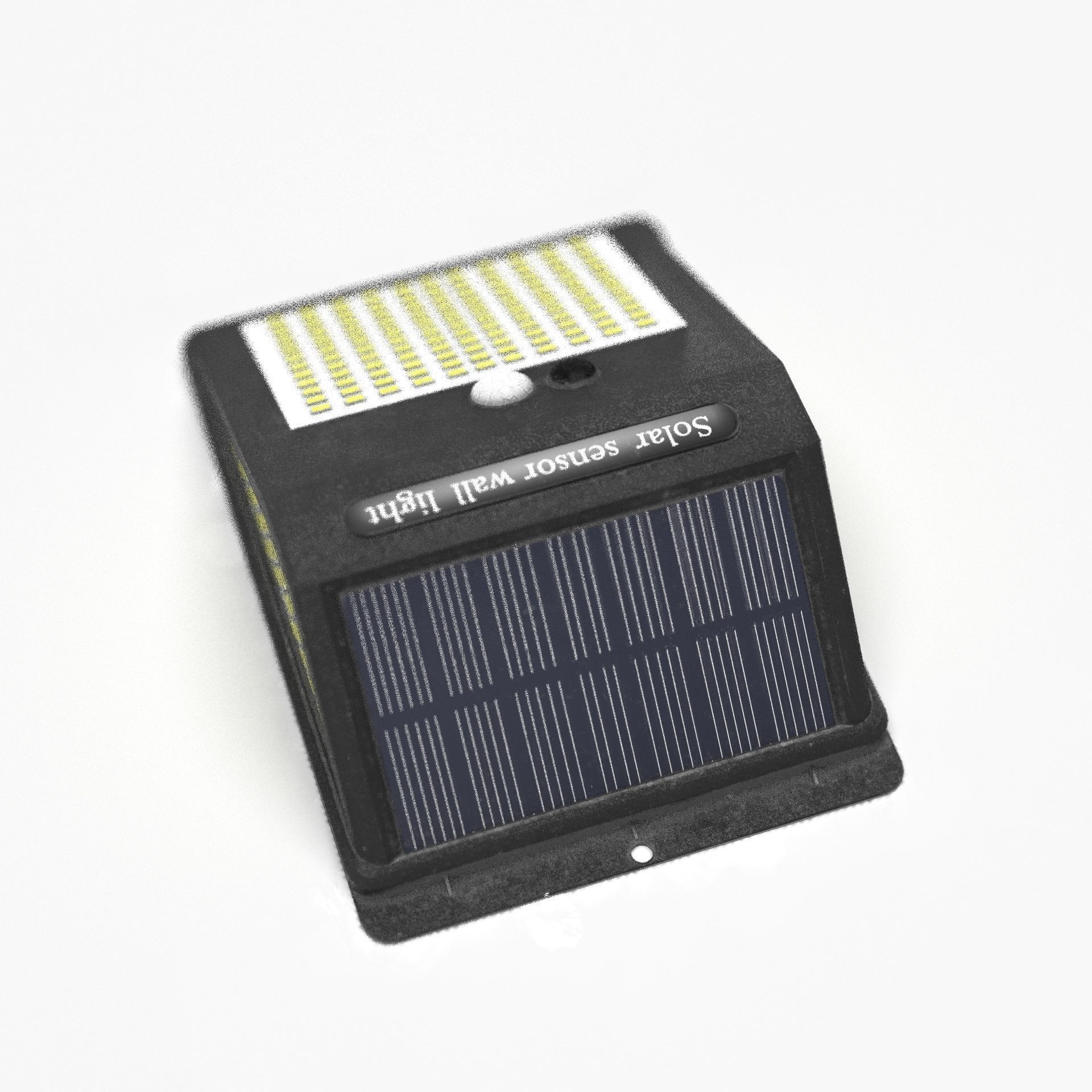 Solar sensor wall light Low-poly 3D model_13