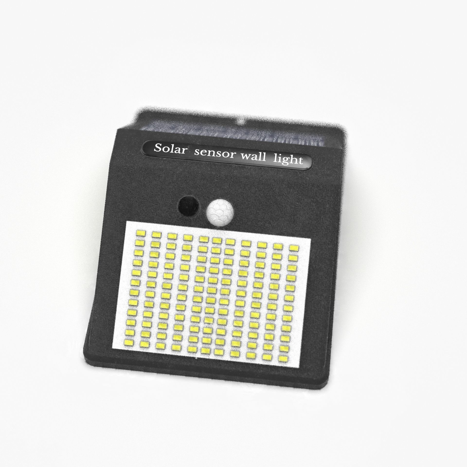  Solar sensor wall light Low-poly 3D model_12