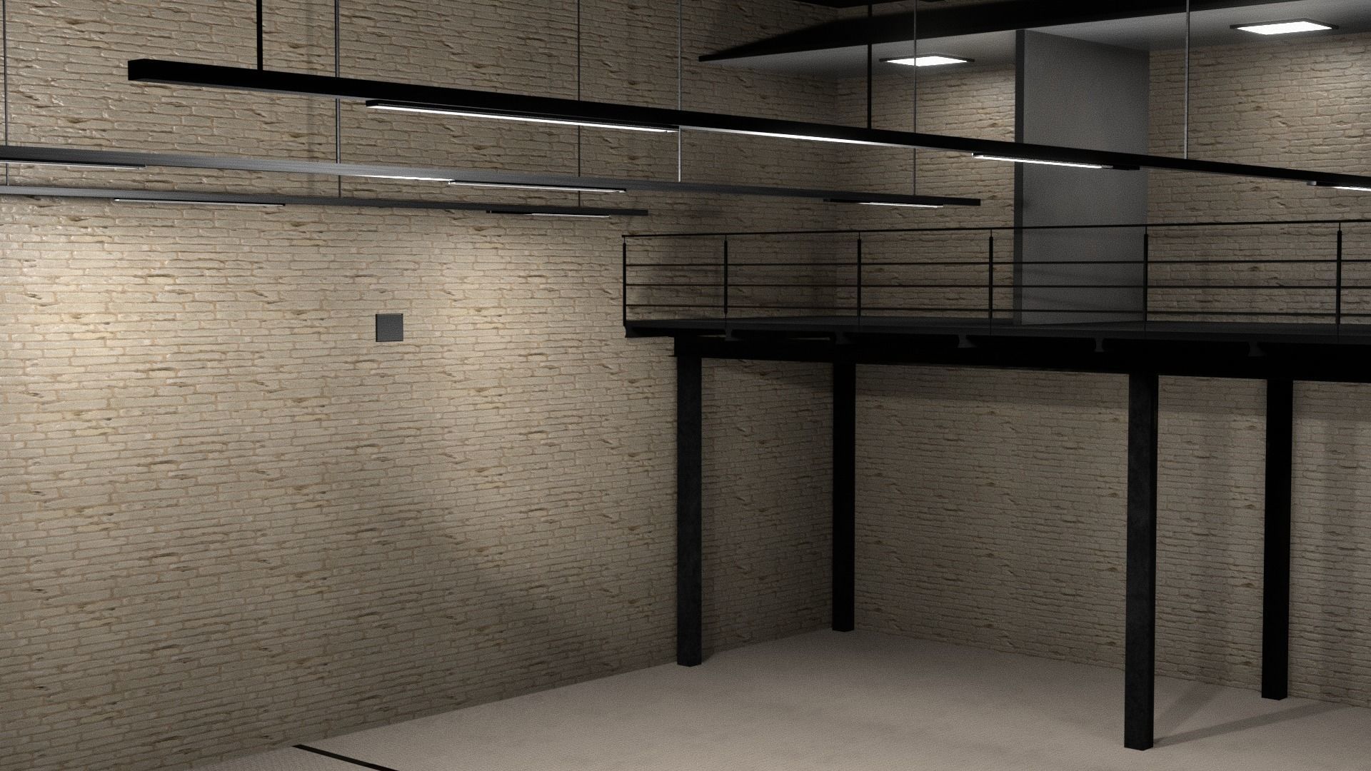 3D Warehouse car studio interior 3d 3D model_5