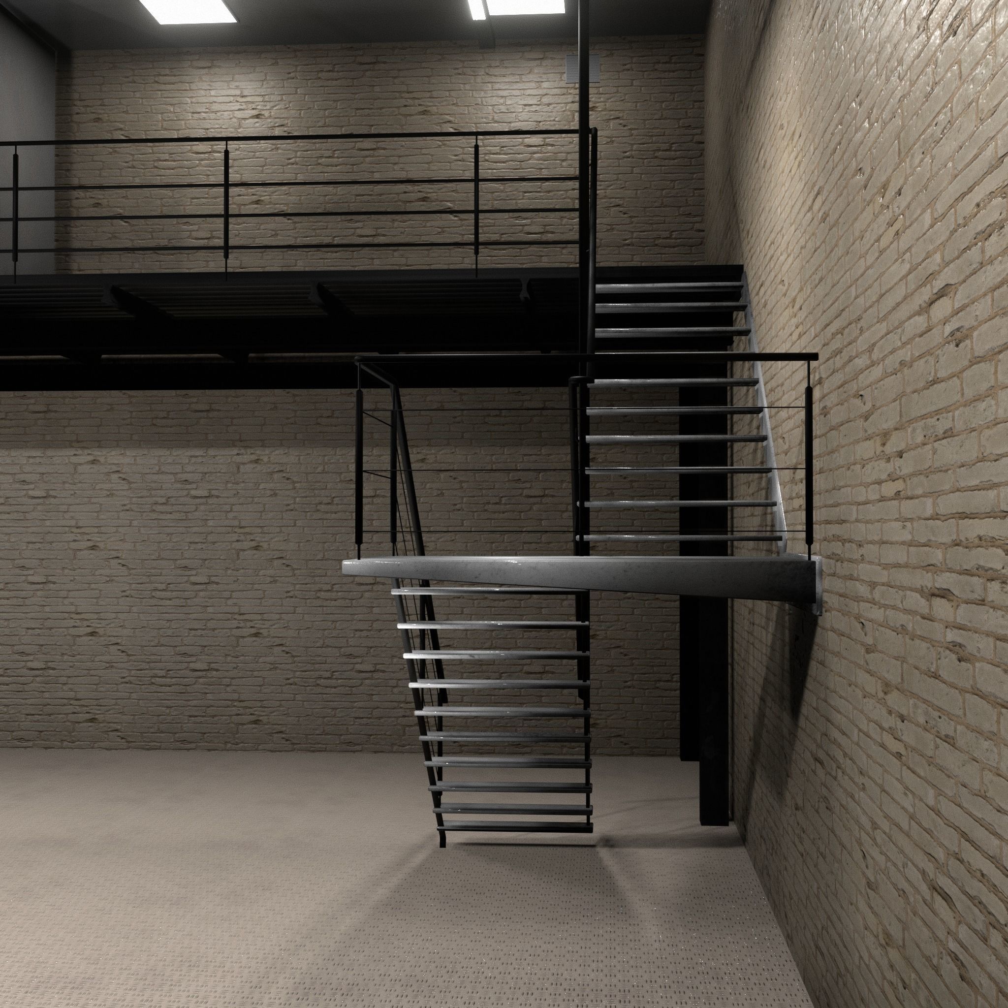 3D Warehouse car studio interior 3d 3D model_8