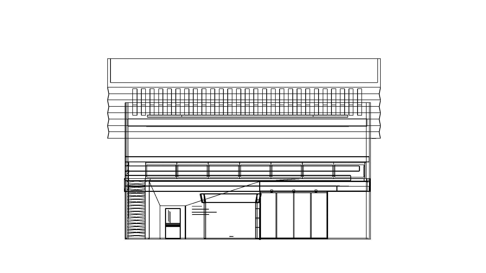 car STUDIO SCENE warehouse 3D future futuristic 3D model_4