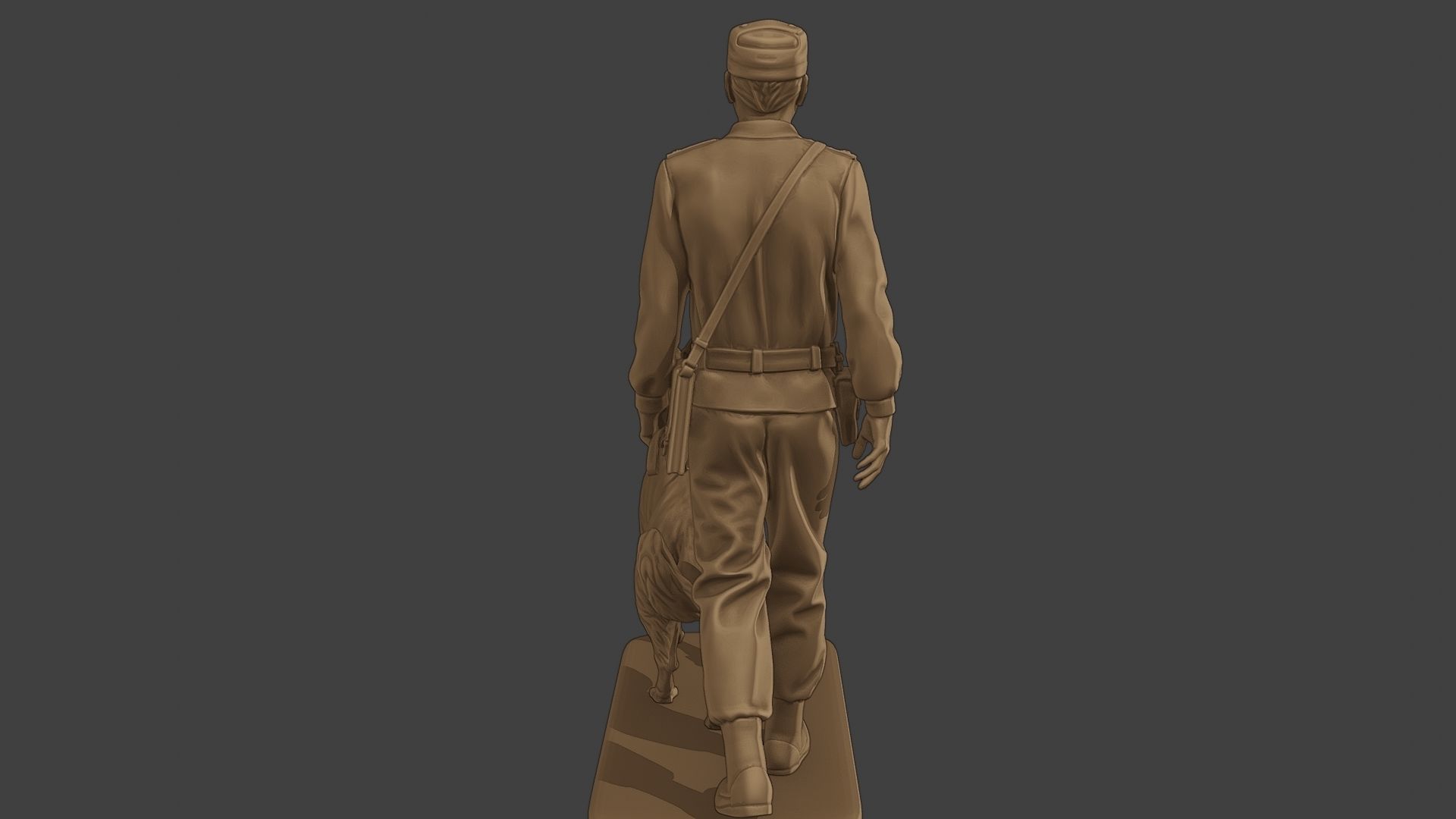 Czechoslovak communist Police K9 002 3D print model_6