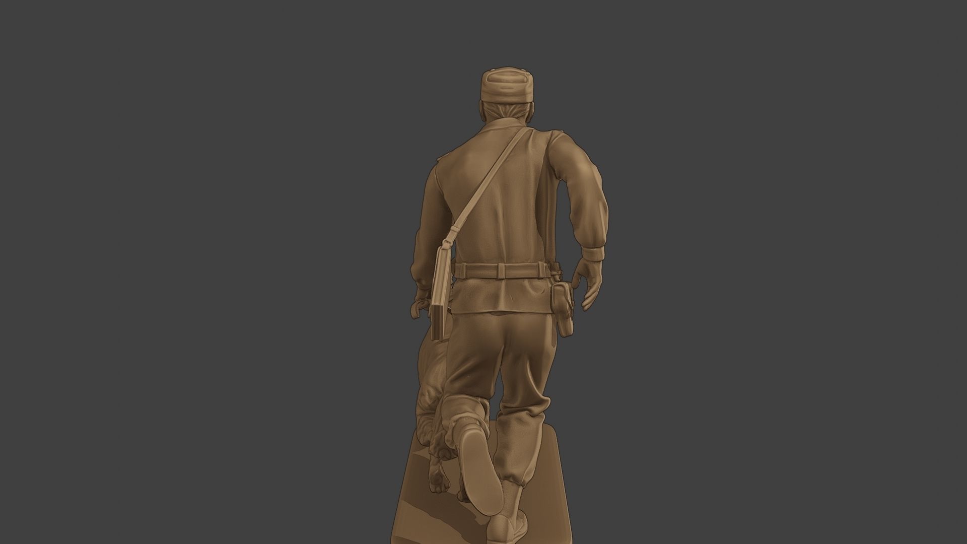 Czechoslovak communist Police K9 003 3D print model_6