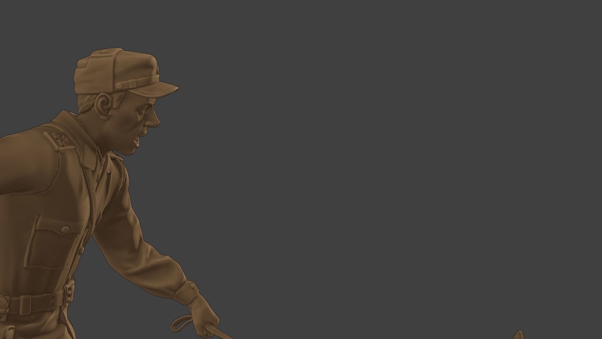 Czechoslovak communist Police K9 003 3D print model_20