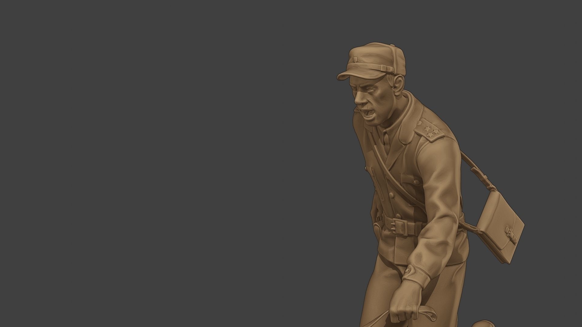 Czechoslovak communist Police K9 003 3D print model_18
