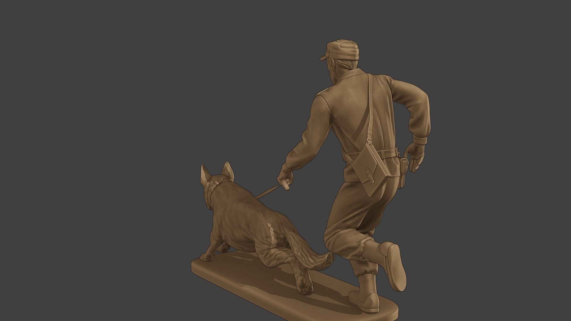 Czechoslovak communist Police K9 003 3D print model_5