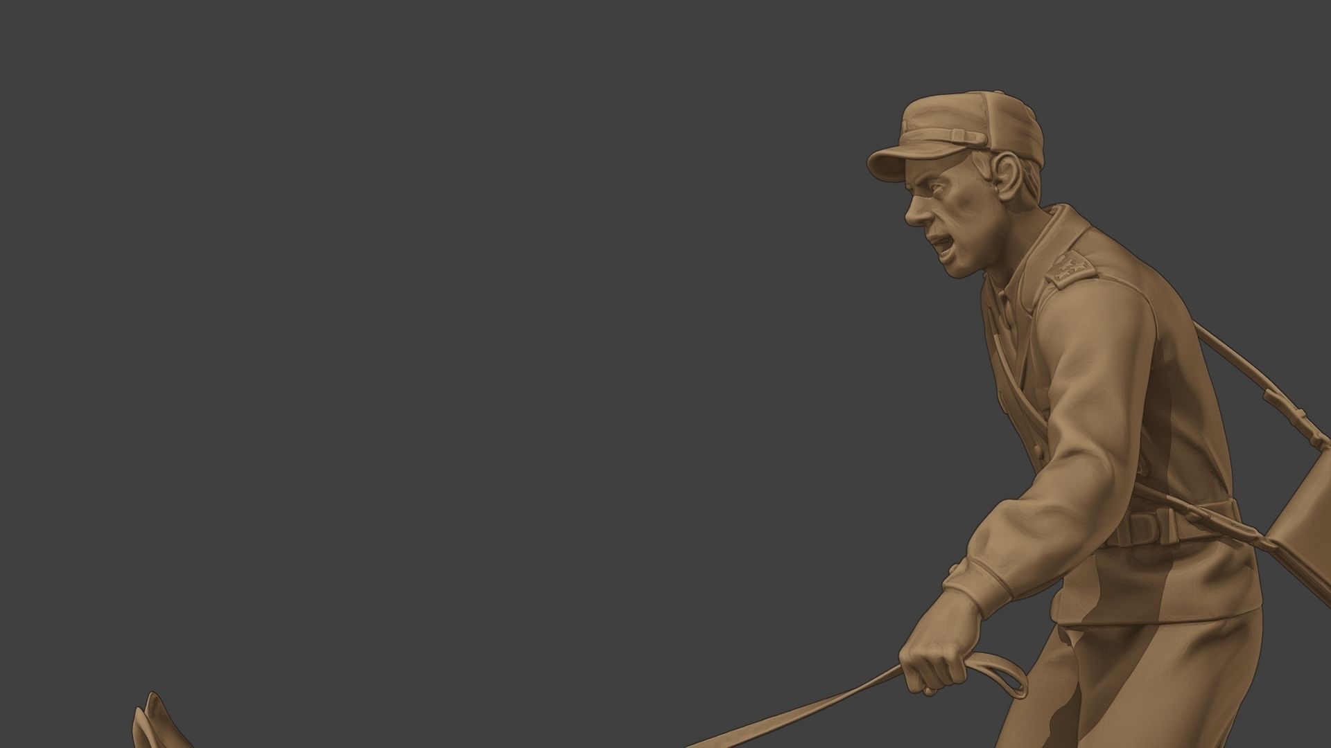 Czechoslovak communist Police K9 003 3D print model_17